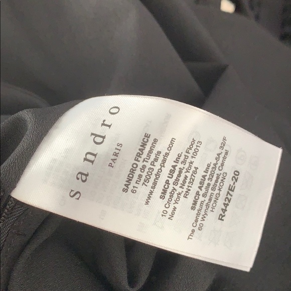 ๐ฅ Host pick ๐ฏโโ๏ธ Sandro paris black mini dress - Picture 9 of 16